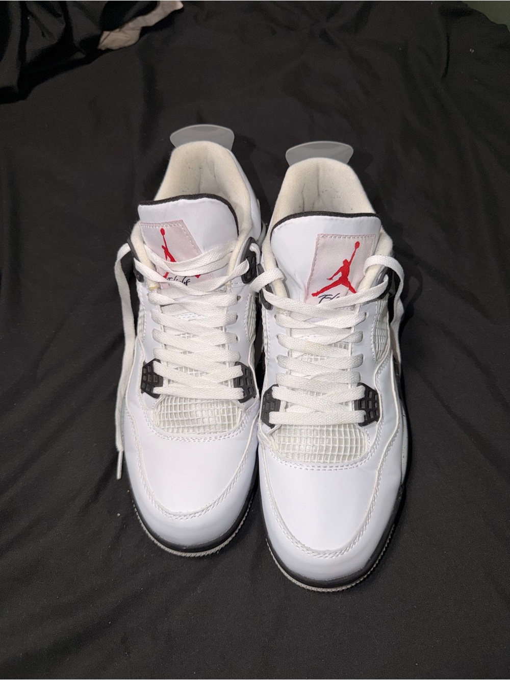 Jordan Men’s Sneakers - White/Black/Red